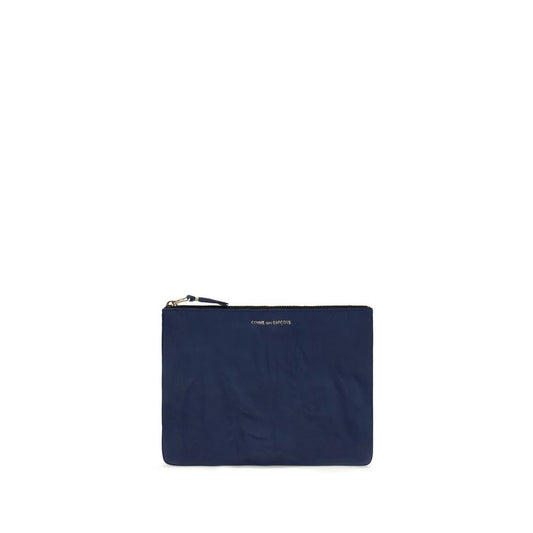 Blue Calf Leather Bos Taurus Wallet