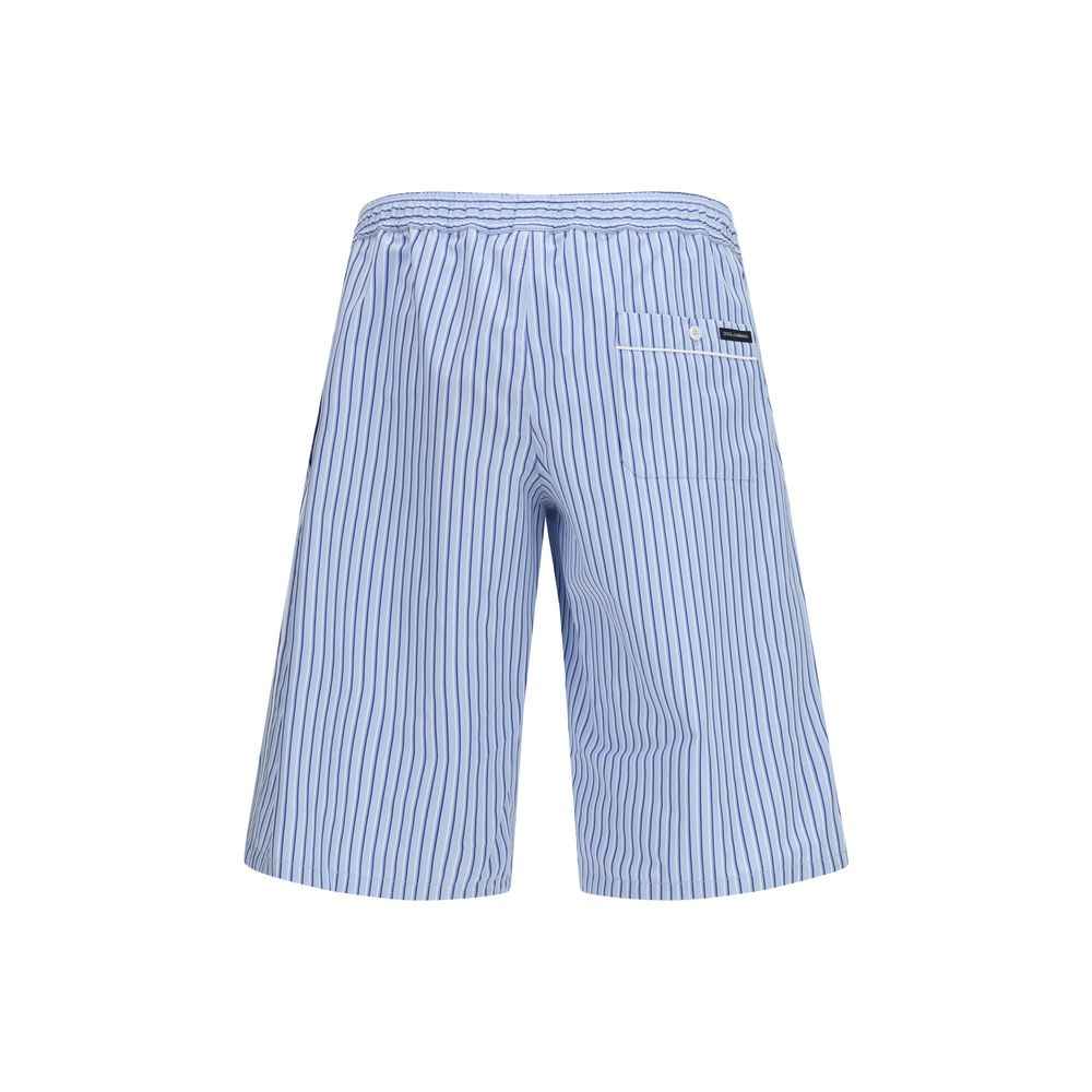 Multicolor Cotton Bermuda Shorts