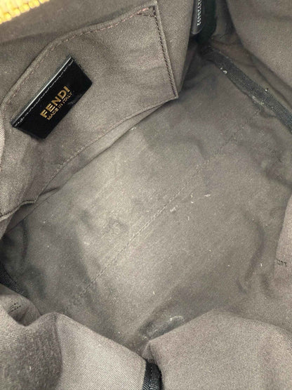 FENDI FF Canvas Fiori Handbag