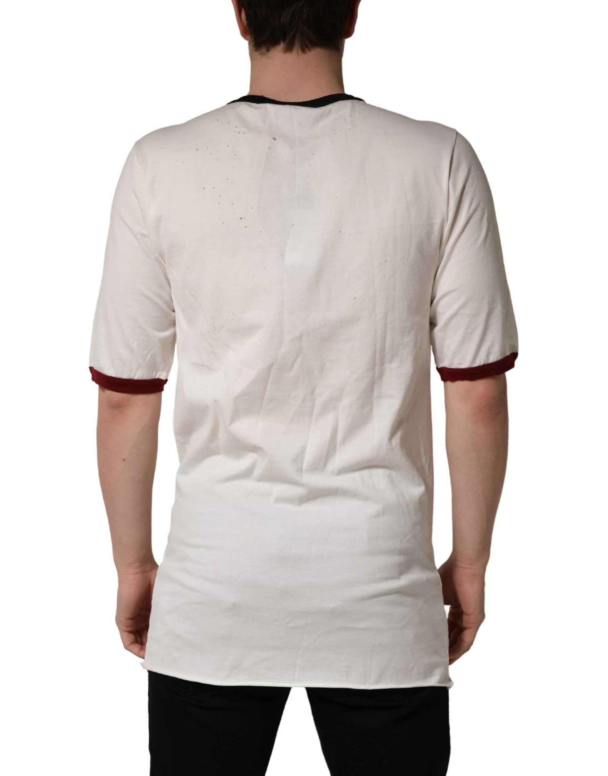 White King Of Love Print Cotton Men Jersey T-shirt
