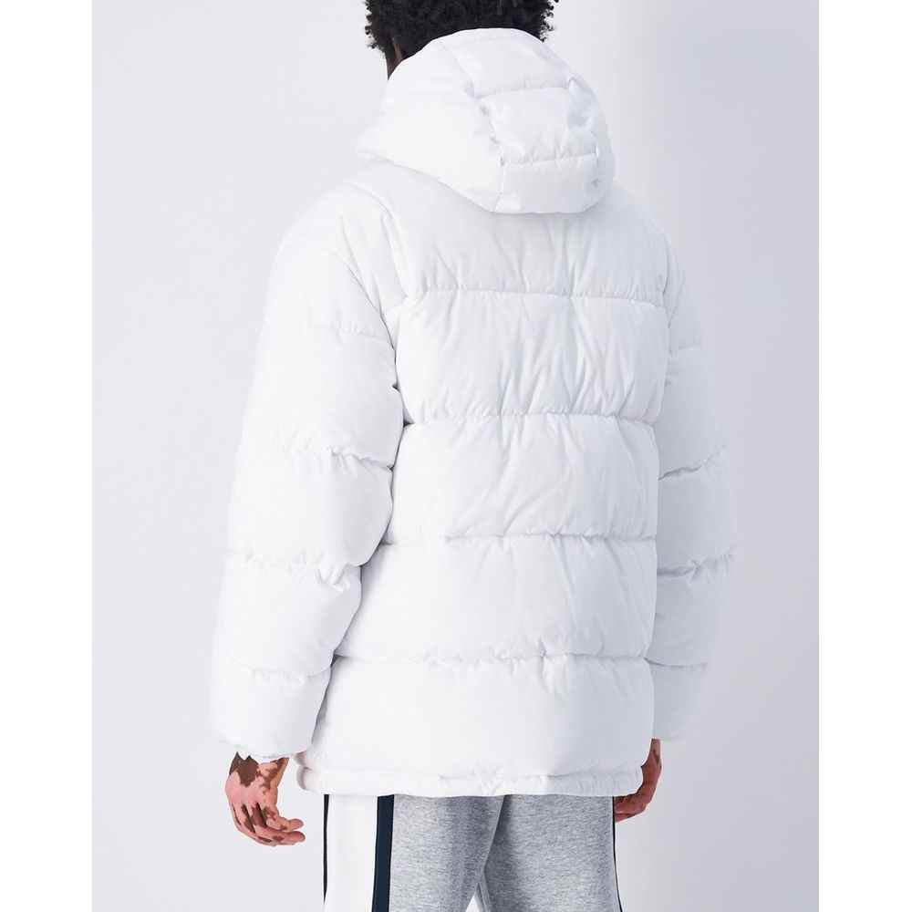 White Polyester Jackets And Coat