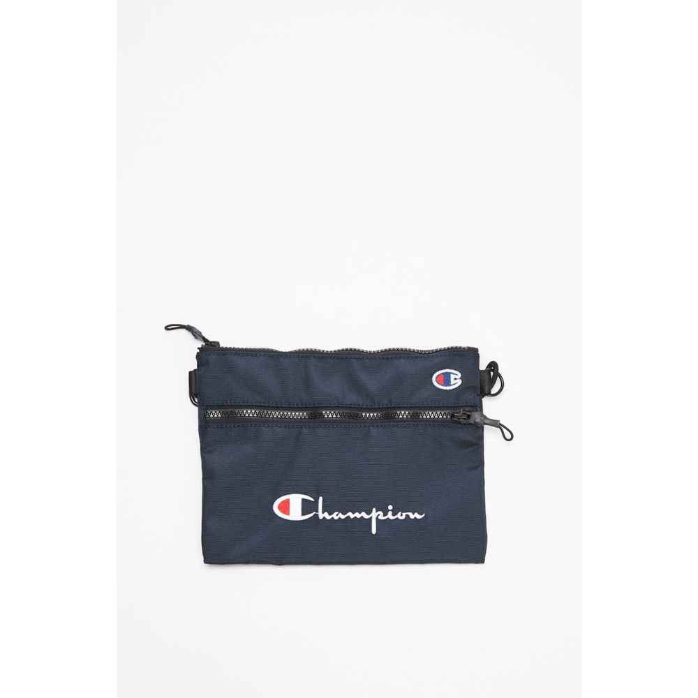 Blue Polyester Cardholder