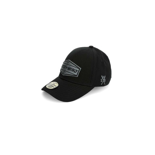 Black Cotton Cap (Baseball Hat)