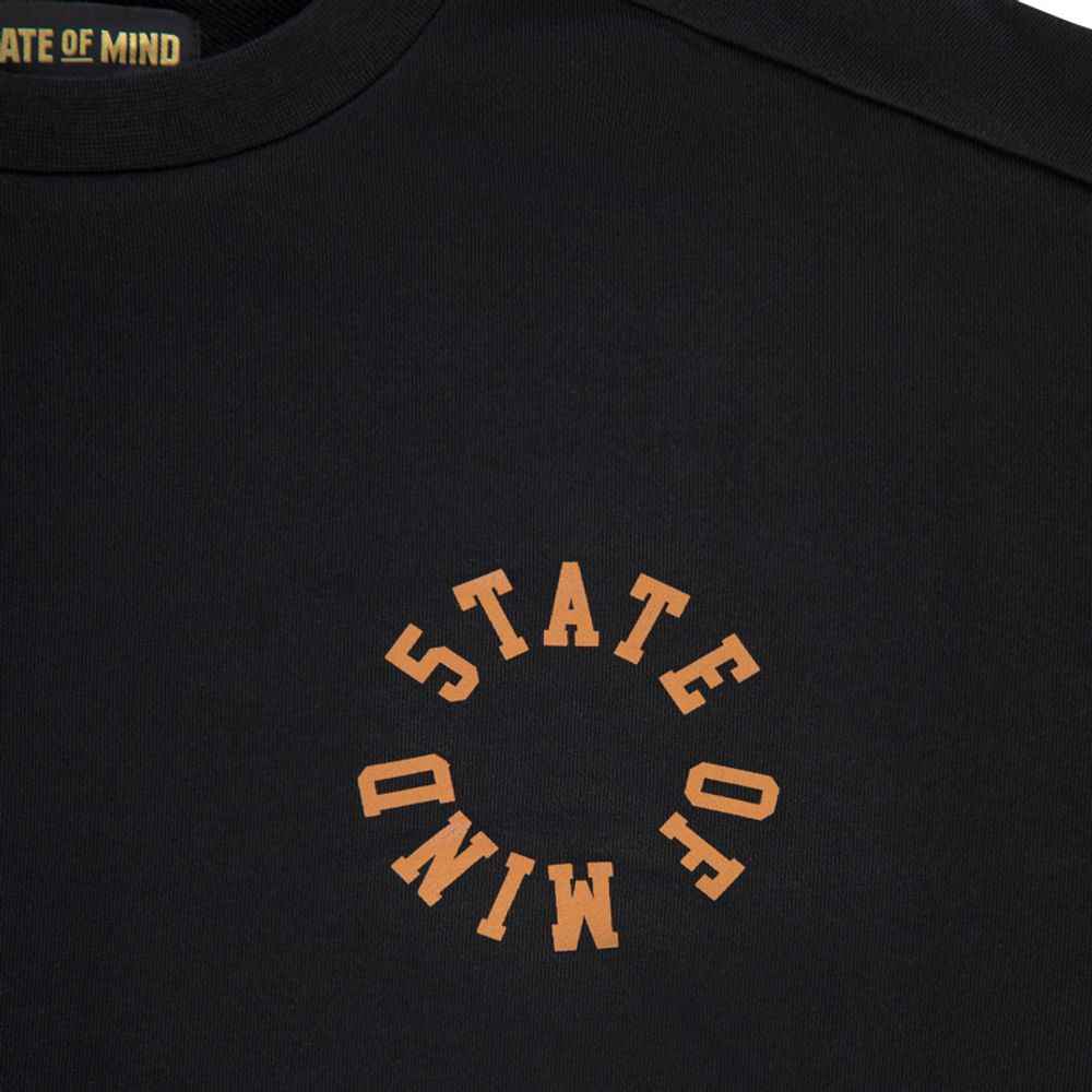Black Cotton Sweatshirt