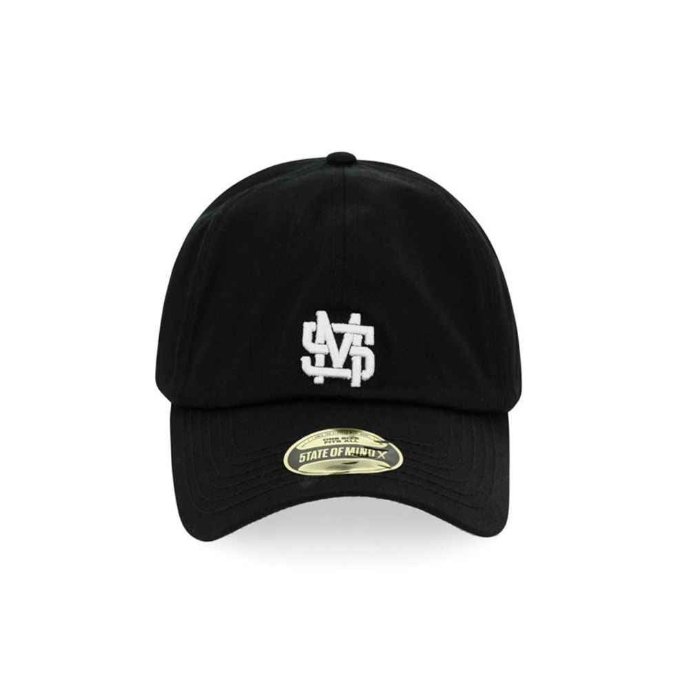 Black Cotton Cap (Baseball Hat)