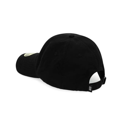 Black Cotton Cap (Baseball Hat)
