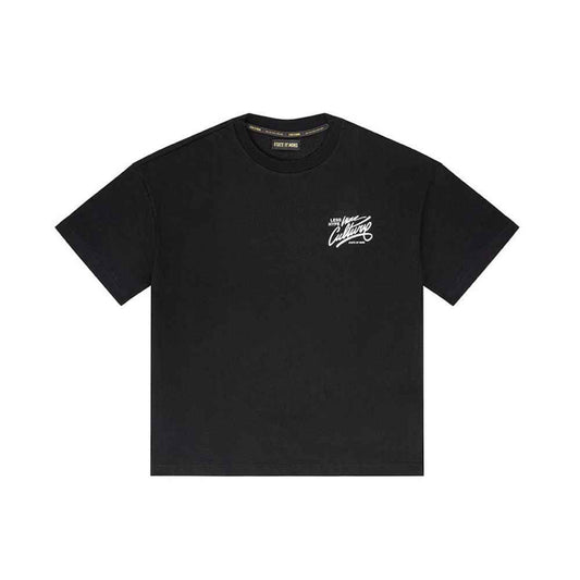 Black Cotton T-Shirt