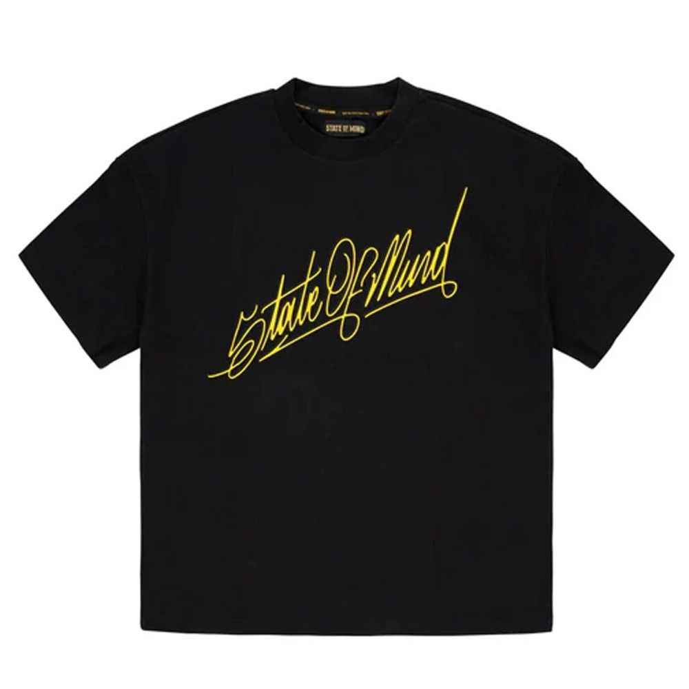 Black Cotton T-Shirt
