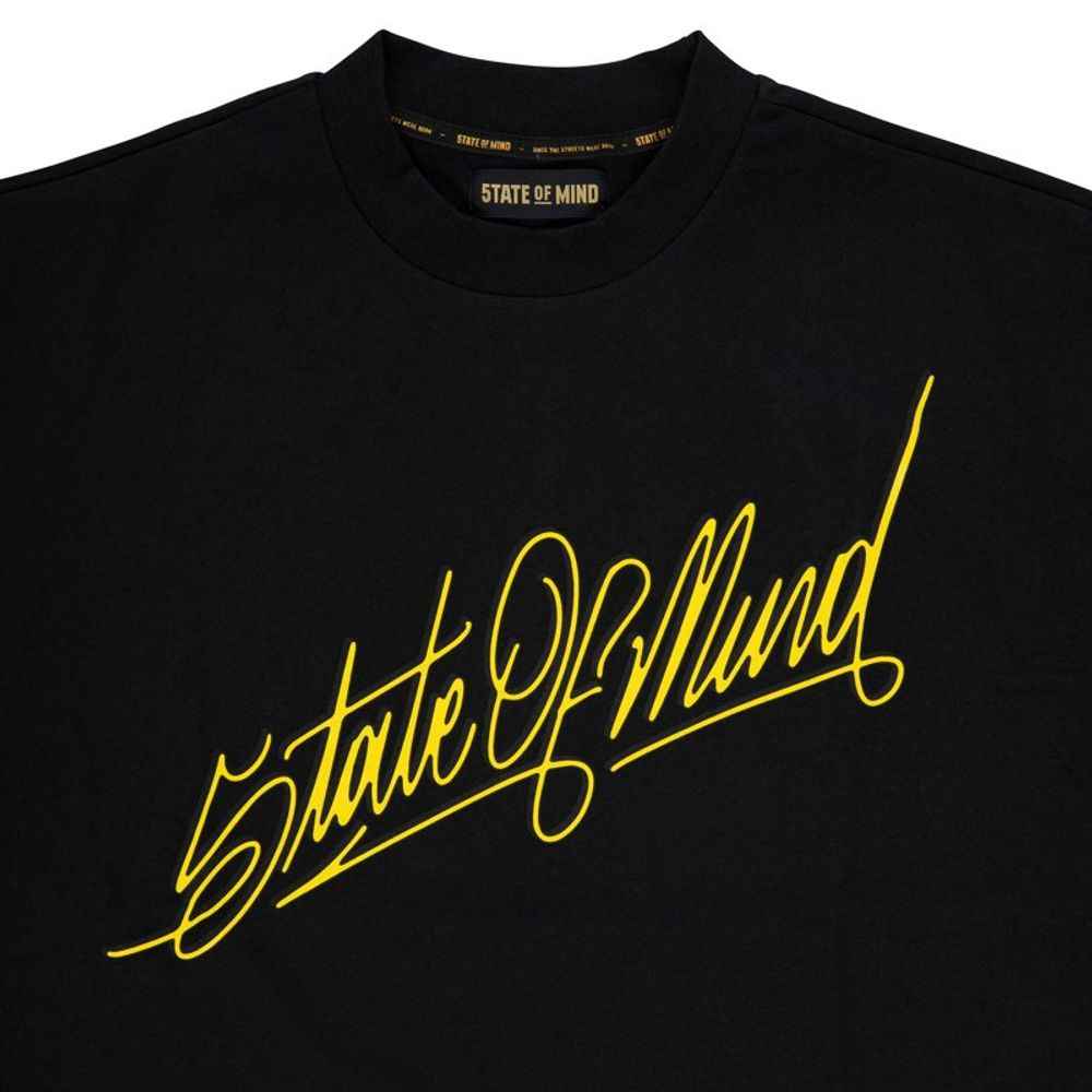 Black Cotton T-Shirt