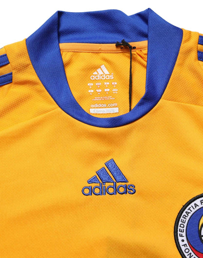 Yellow Polyester Balenciagoal CrewNeck Jersey T-shirt