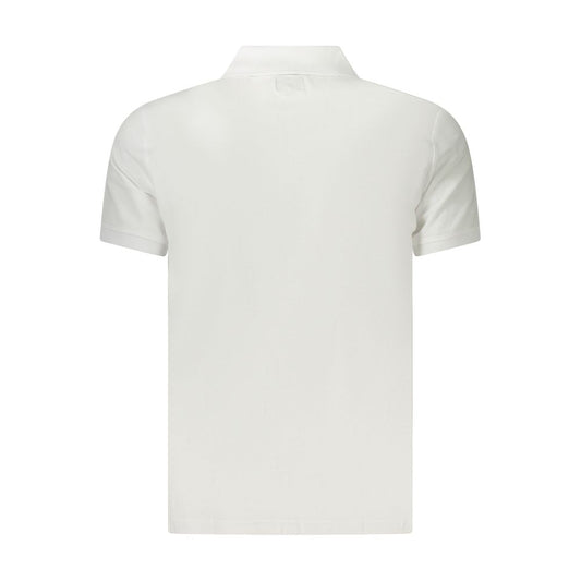 White Cotton Men's Polo Shirt