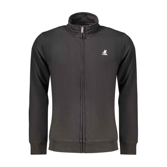 Black Cotton Men's Sweatshirt