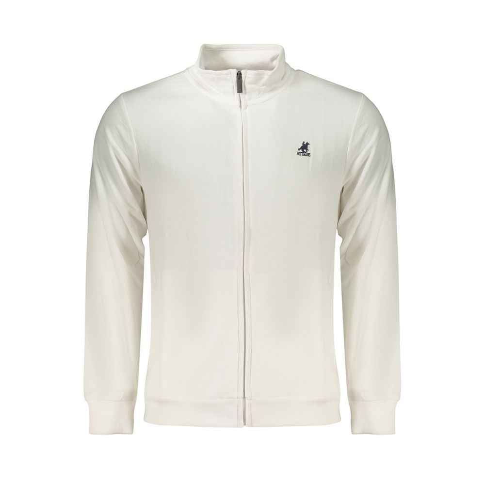 White Cotton Mens Sweatshirt