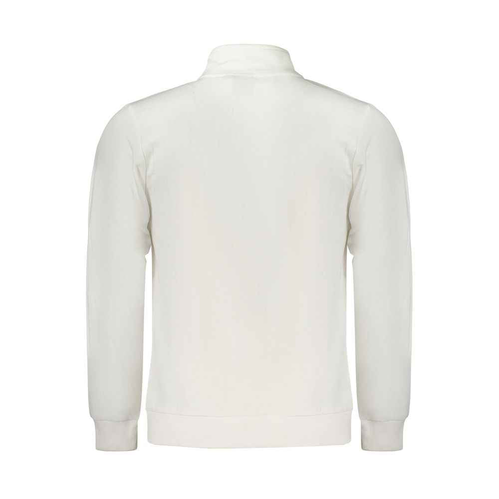 White Cotton Mens Sweatshirt