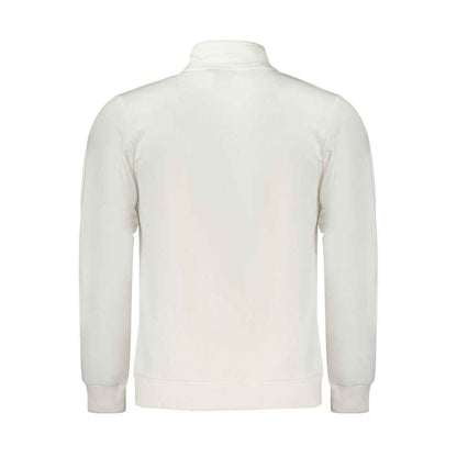 White Cotton Mens Sweatshirt