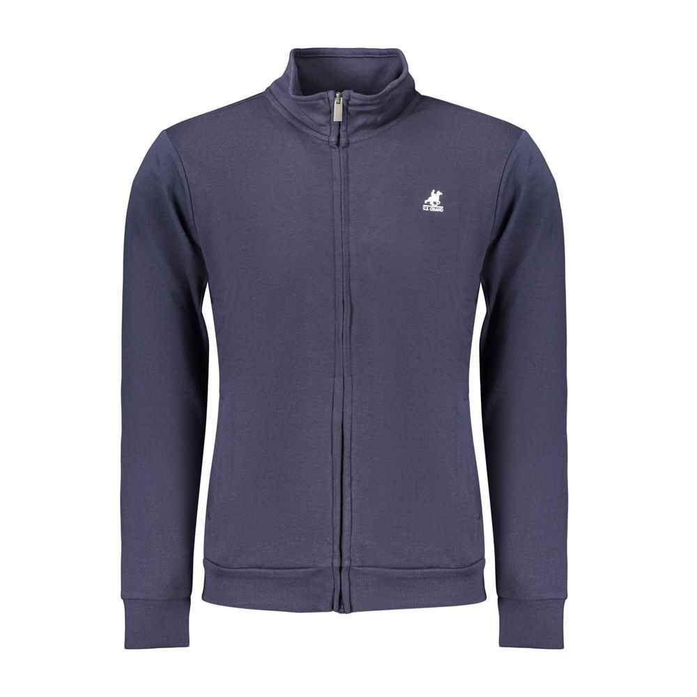 Blue Cotton Men's Sweatshirt