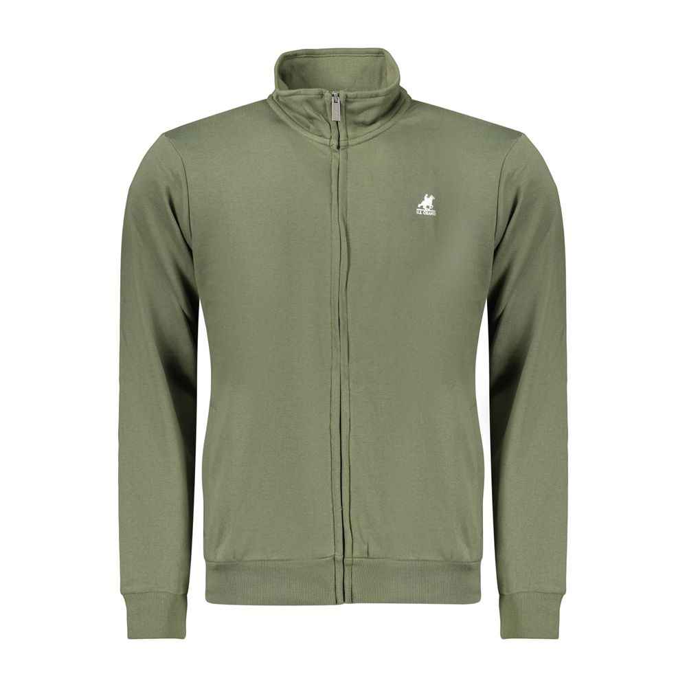 Green Cotton Men's Sweatshirt