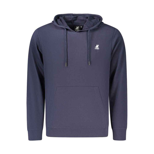 Blue Cotton Men's Sweatshirt