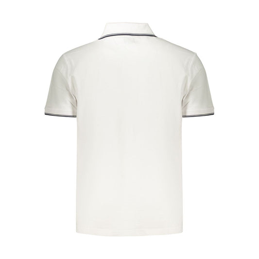 White Cotton Men's Polo Shirt