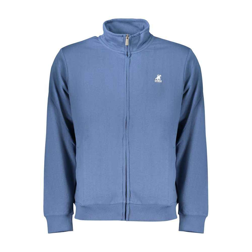 Blue Cotton Mens Sweatshirt