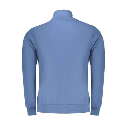 Blue Cotton Mens Sweatshirt