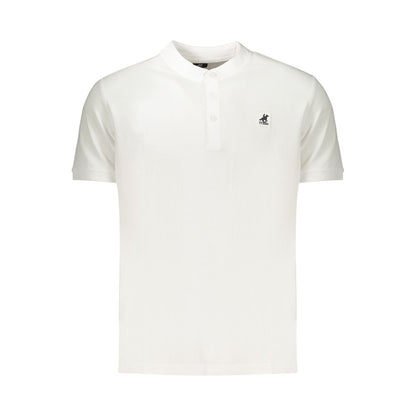 White Cotton Men's Polo Shirt