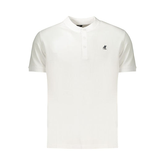 White Cotton Men's Polo Shirt