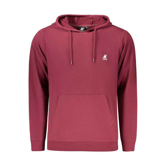 Red Cotton Men's Sweatshirt