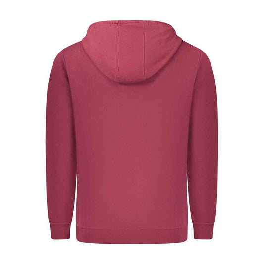 Red Cotton Men's Sweatshirt