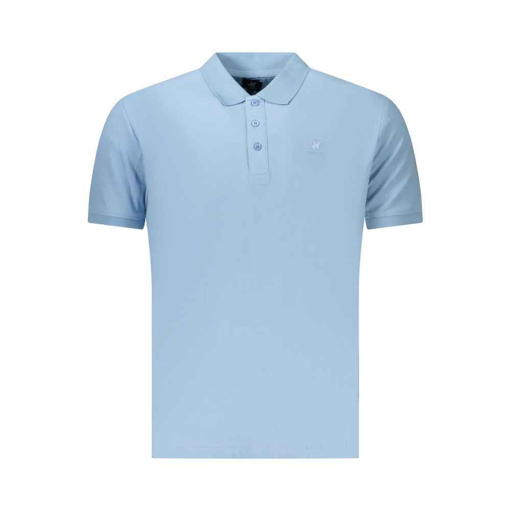 Azzurro Cotton Men's Polo
