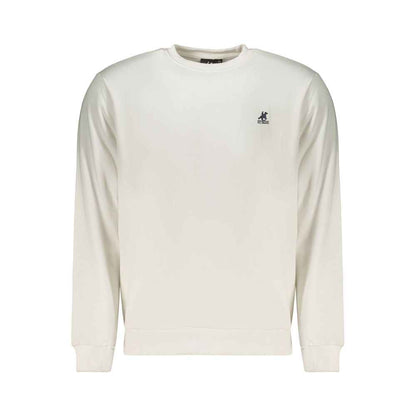 White Cotton Men's Sweatshirt