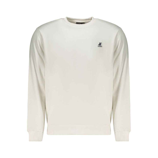 White Cotton Men's Sweatshirt