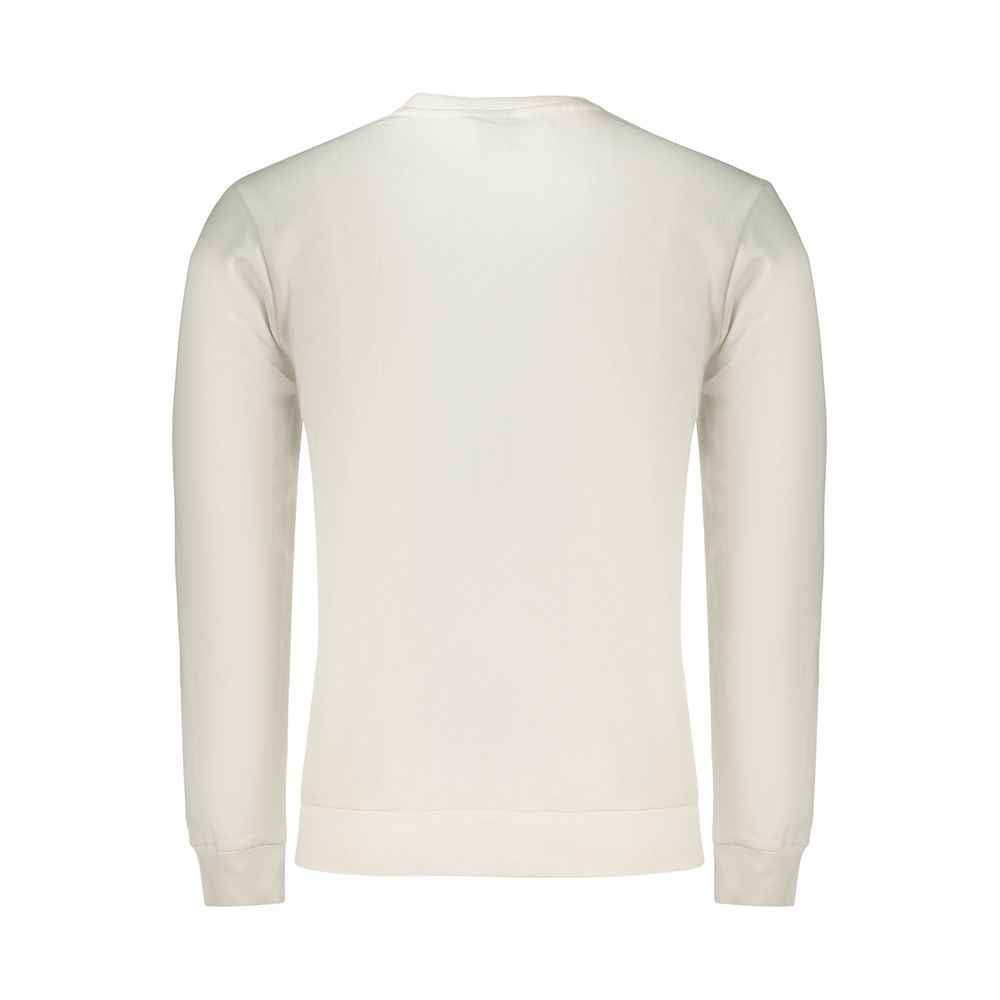 White Cotton Men's Sweatshirt