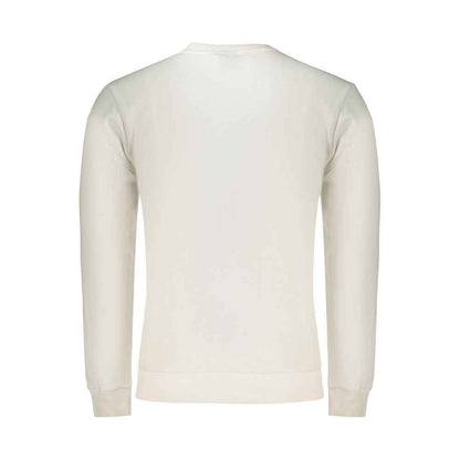 White Cotton Men's Sweatshirt