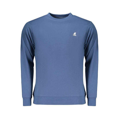 Blue Cotton Men's Sweatshirt