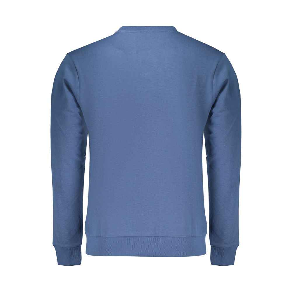 Blue Cotton Men's Sweatshirt