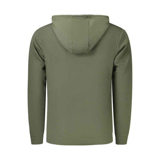 Green Cotton Men's Sweatshirt