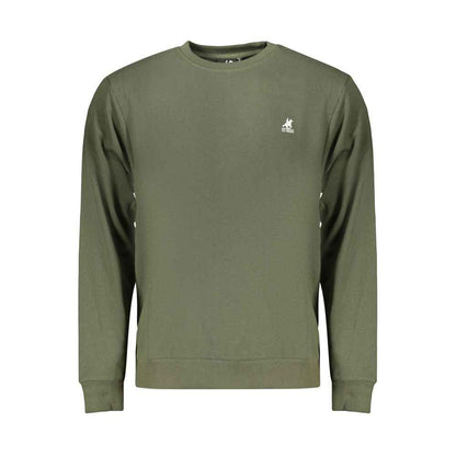 Green Cotton Men's Sweatshirt