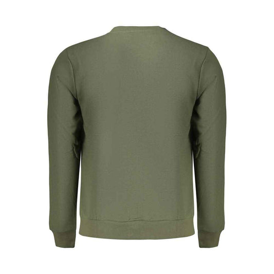Green Cotton Men's Sweatshirt