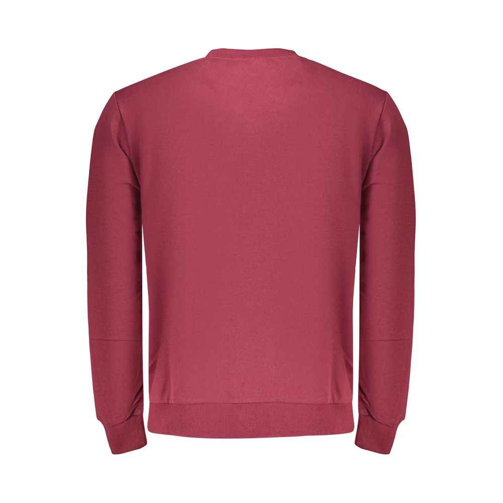 Red Cotton Men's Sweatshirt