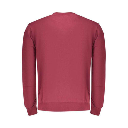 Red Cotton Men's Sweatshirt