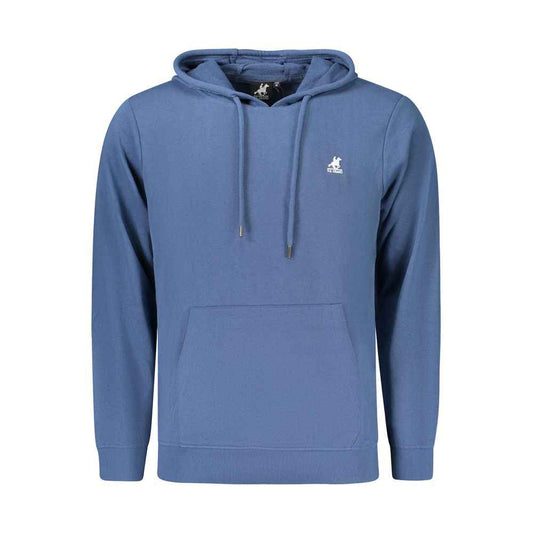 Blue Cotton Men's Sweatshirt