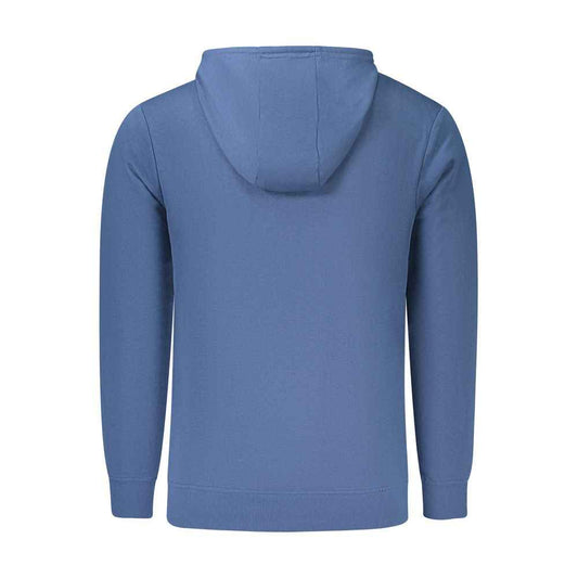Blue Cotton Men's Sweatshirt