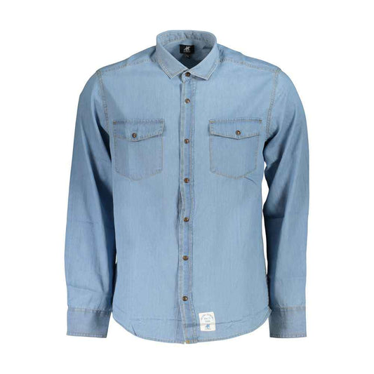 Azzurro Cotton Mens Shirt