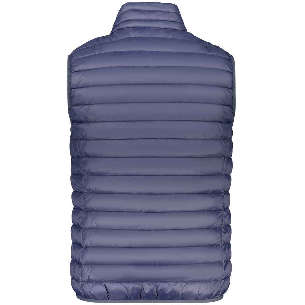 Blue Polyester Men's Jacket