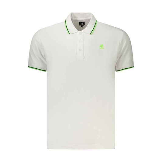 White Cotton Men's Polo Shirt