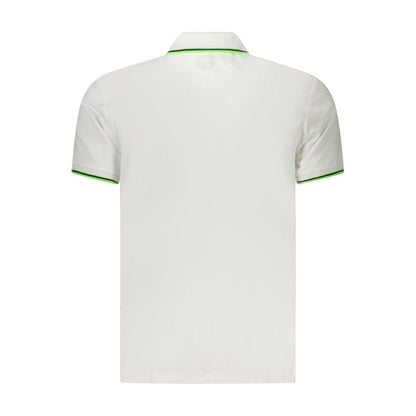 White Cotton Men's Polo Shirt