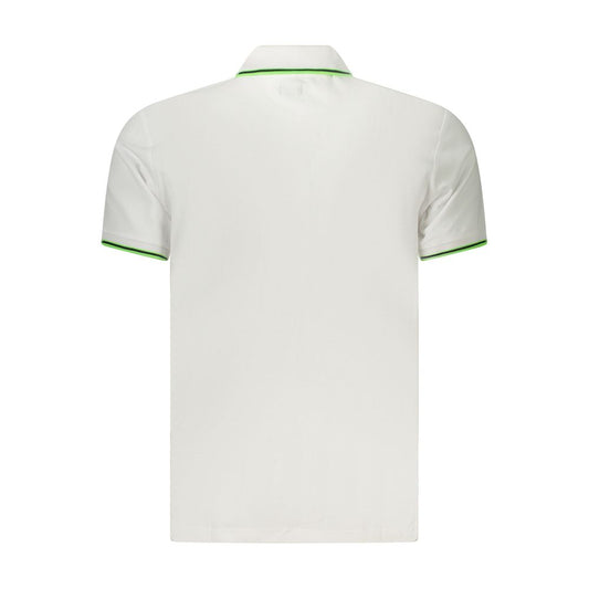 White Cotton Men's Polo Shirt
