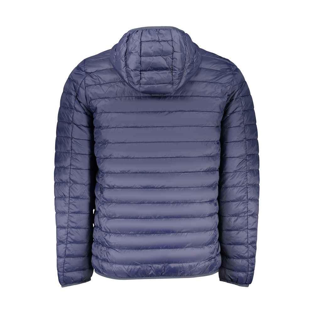 Blue Polyamide Men's Jacket