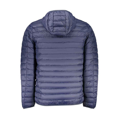 Blue Polyamide Men's Jacket
